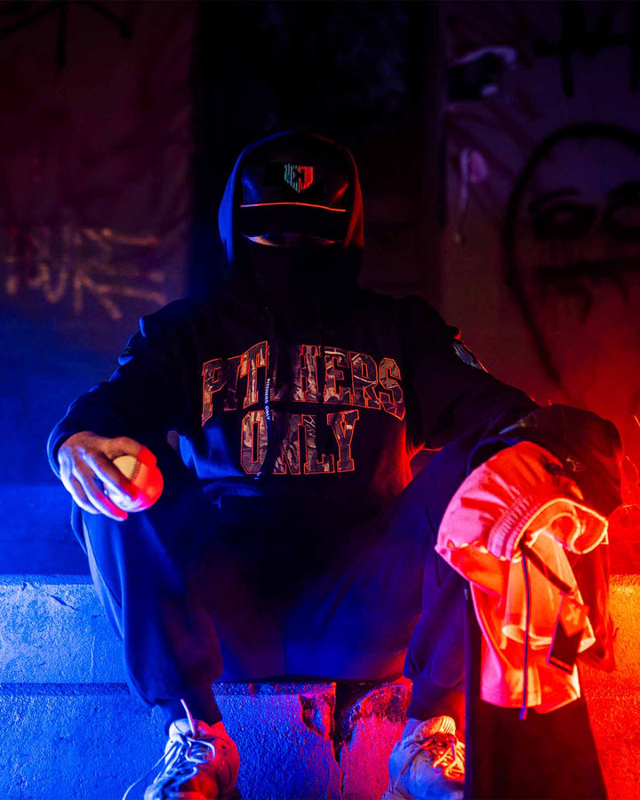Pitchers Only Hoodie Black Ops Fleece Hoodie