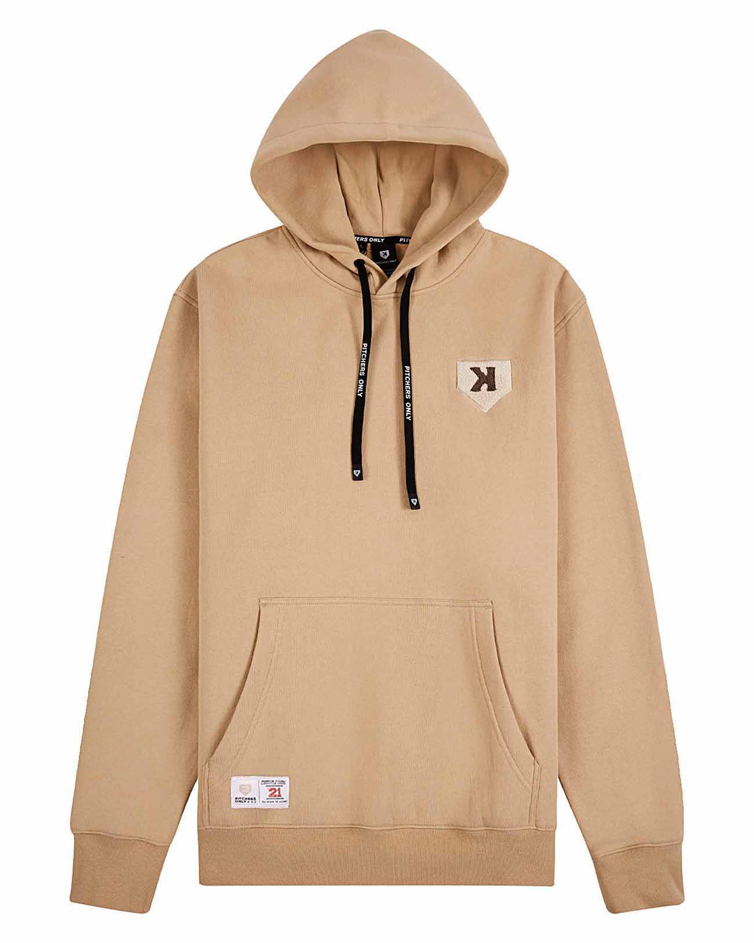 Pitchers Only Hoodie Core Fleece Hoodie - Tan