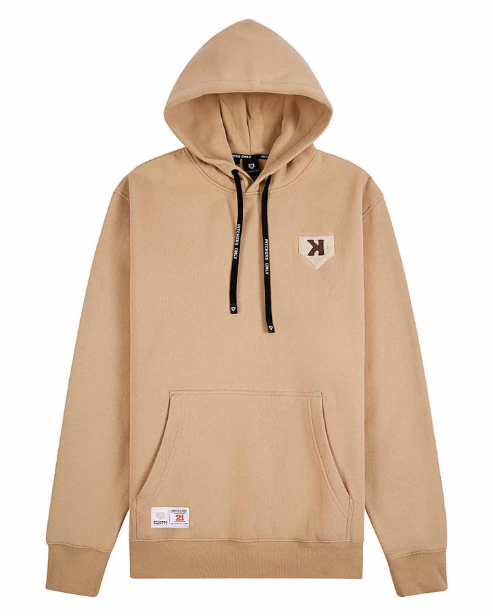 Pitchers Only Hoodie Core Fleece Hoodie - Tan