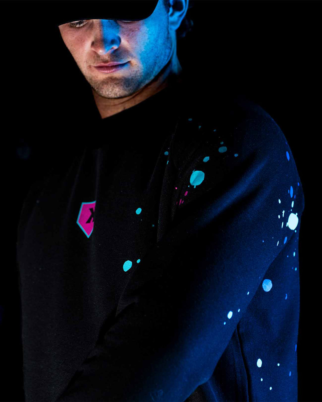 Pitchers Only Hoodie Paint The Black Crewneck - Vice City