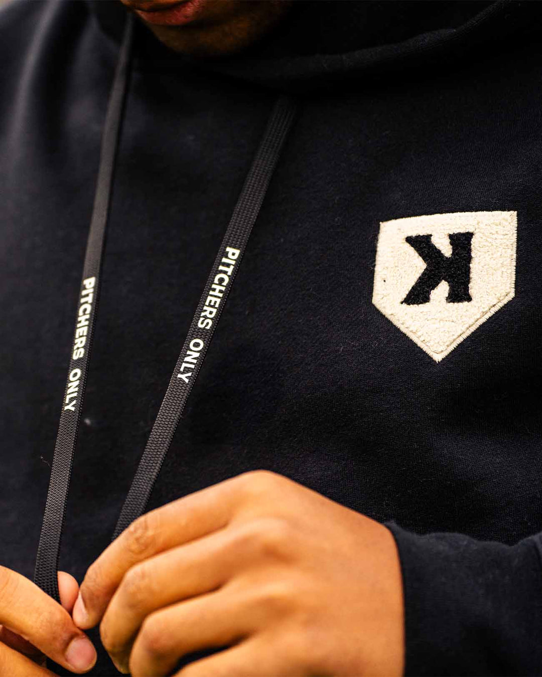 Pitchers Only Hoodie YOUTH Core Hoodie - Black