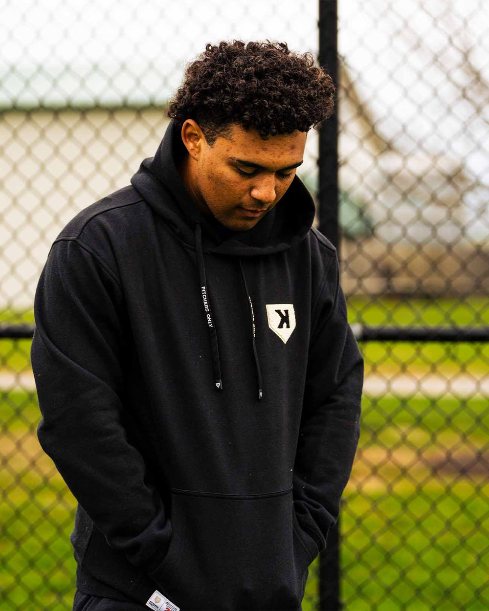 Pitchers Only Hoodie YOUTH Core Hoodie - Black
