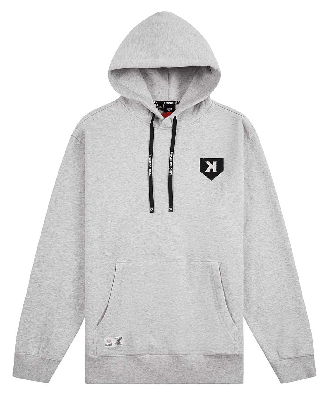 Pitchers Only Hoodie YOUTH Core Hoodie - Gray