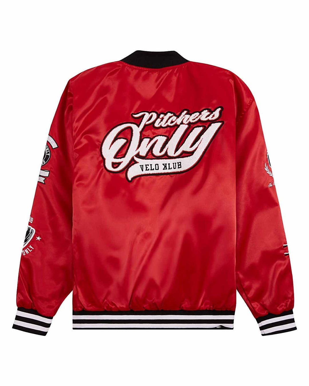 Pitchers Only Jackets Red Velo Klub Bullpen Jacket