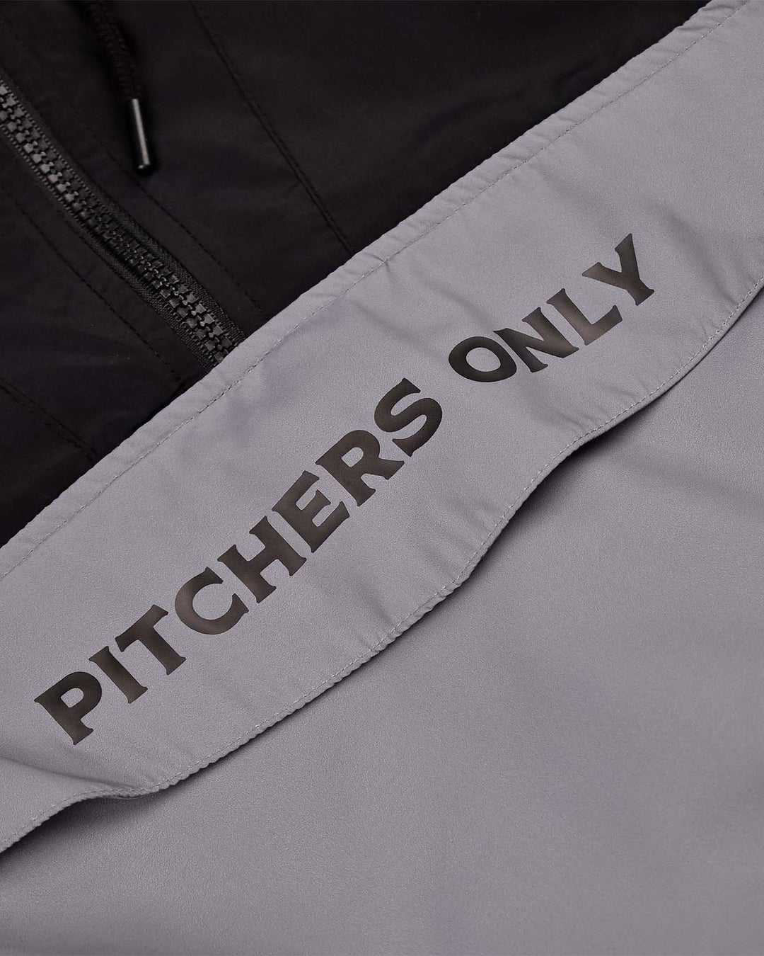 Pitchers Only Jackets YOUTH Black/Charcoal Windbreaker