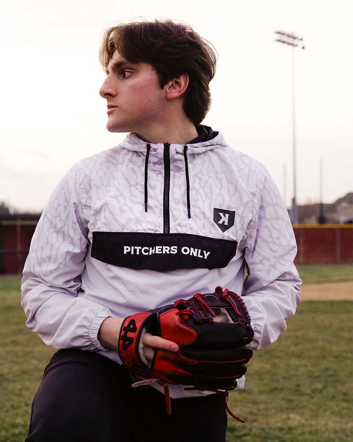 Pitchers Only Jackets YOUTH Elephant Print Windbreaker