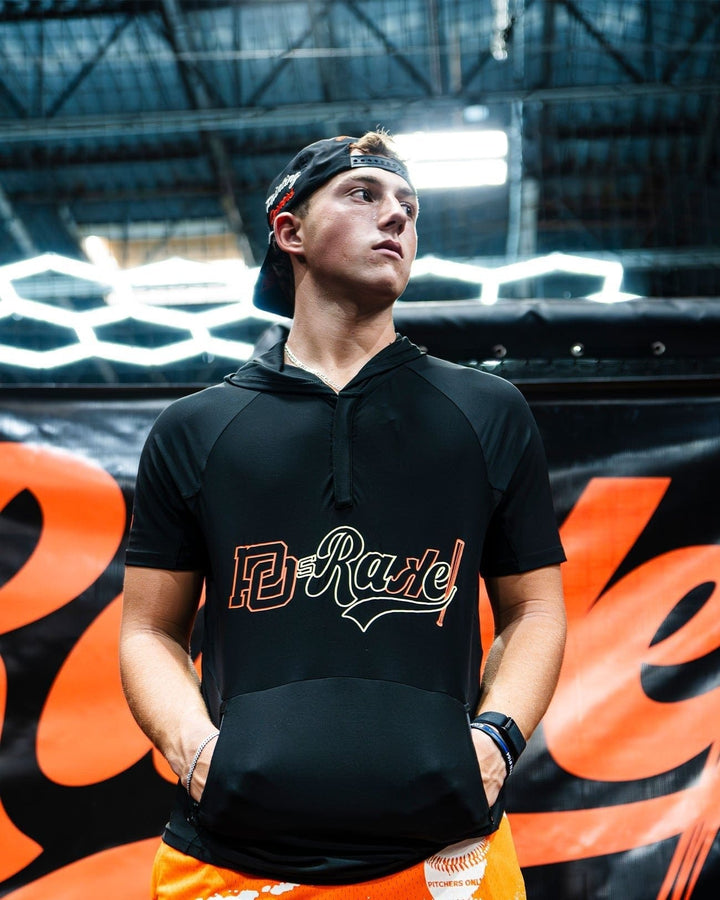 Pitchers Only Short Sleeve Hoodie PO Rake Short Sleeve Hoodie