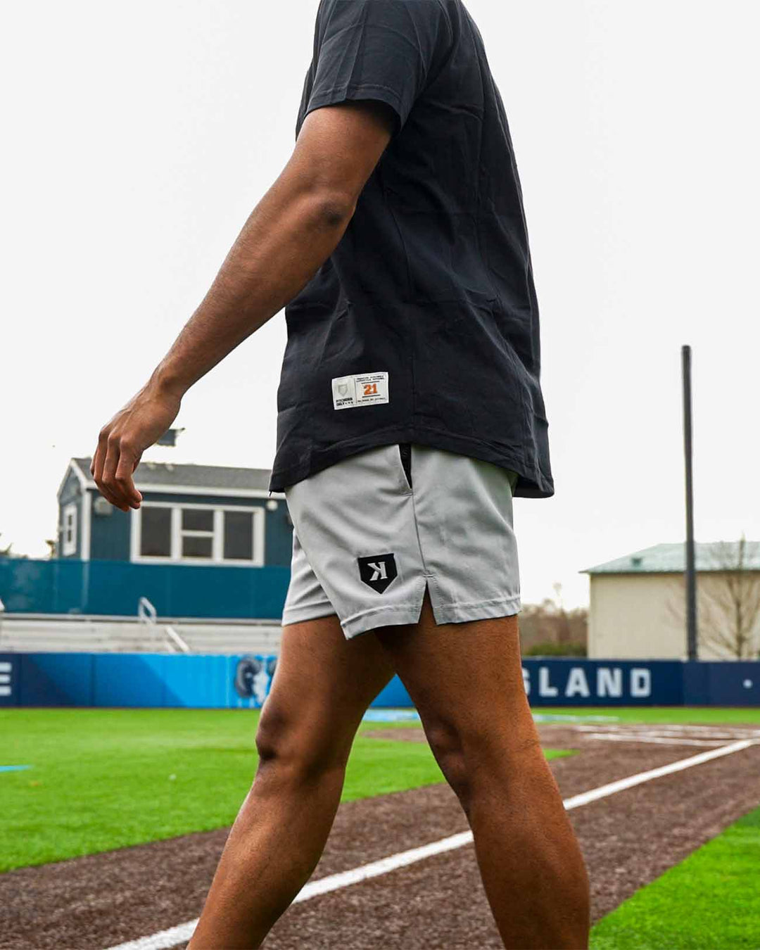 Pitchers Only Shorts Gray Training Shorts