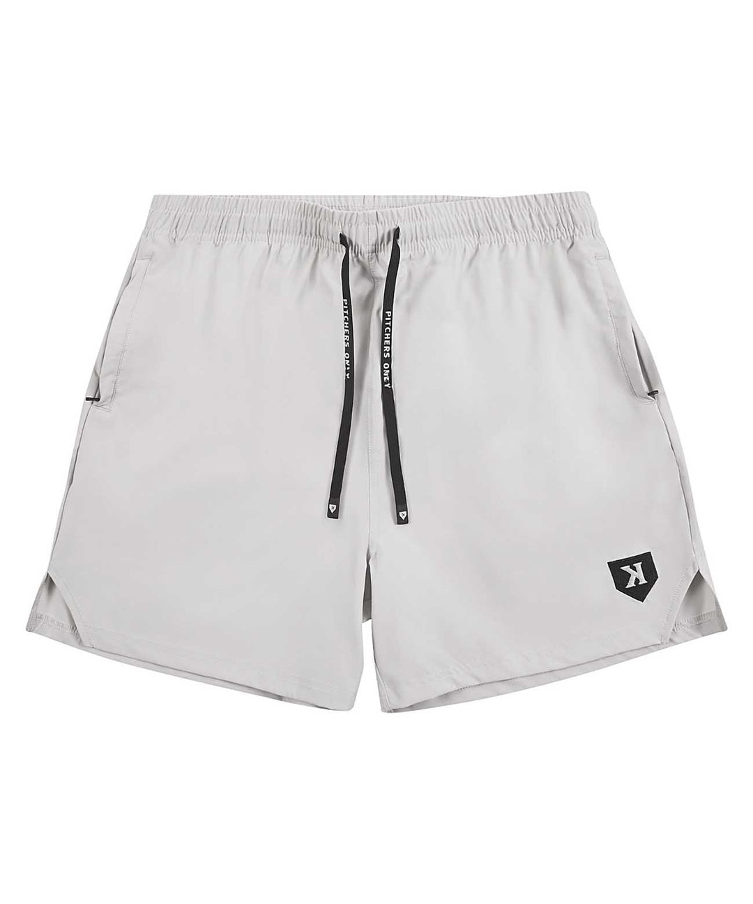 Pitchers Only Shorts Gray Training Shorts