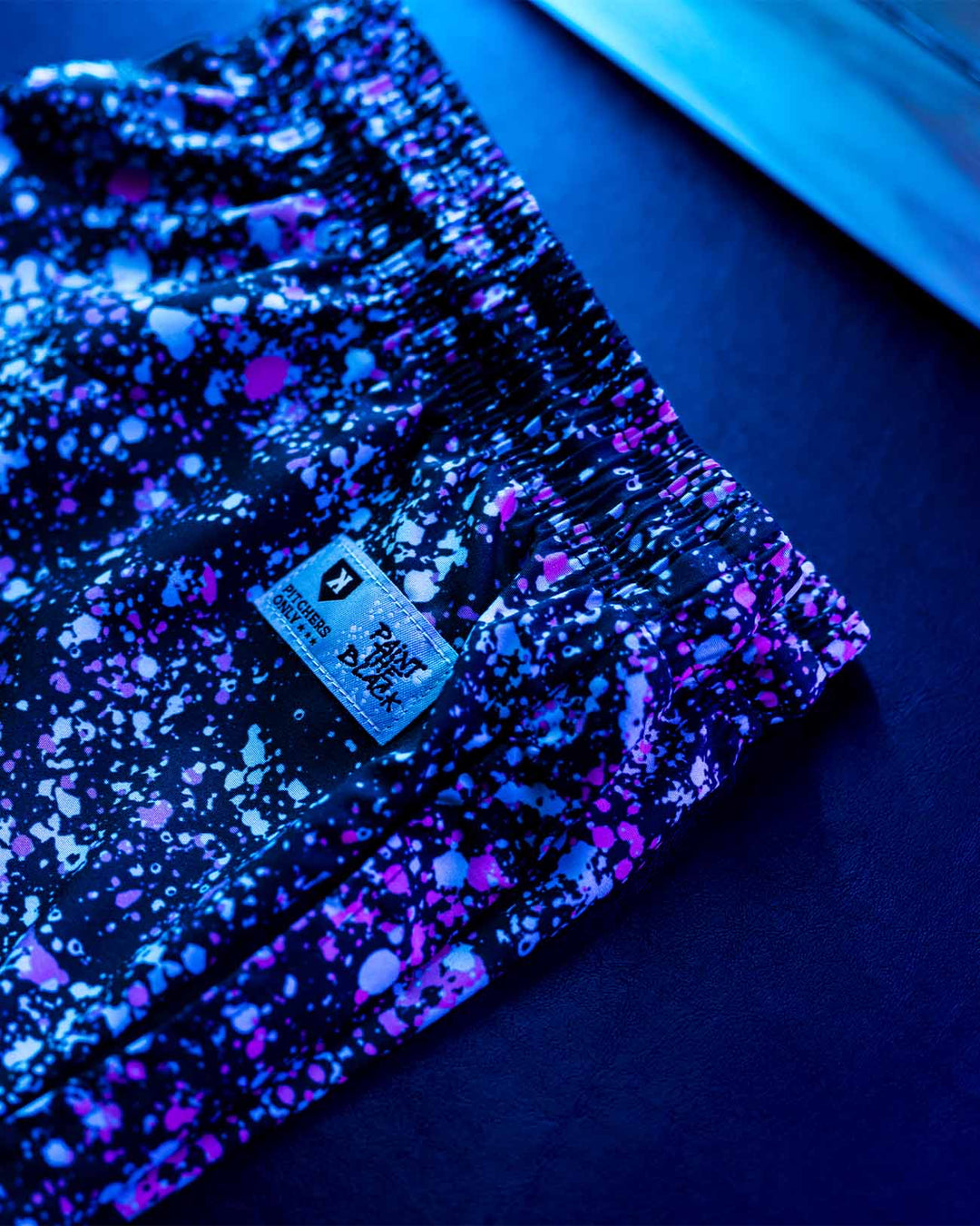 Pitchers Only Shorts Paint The Black Shorts - Vice City