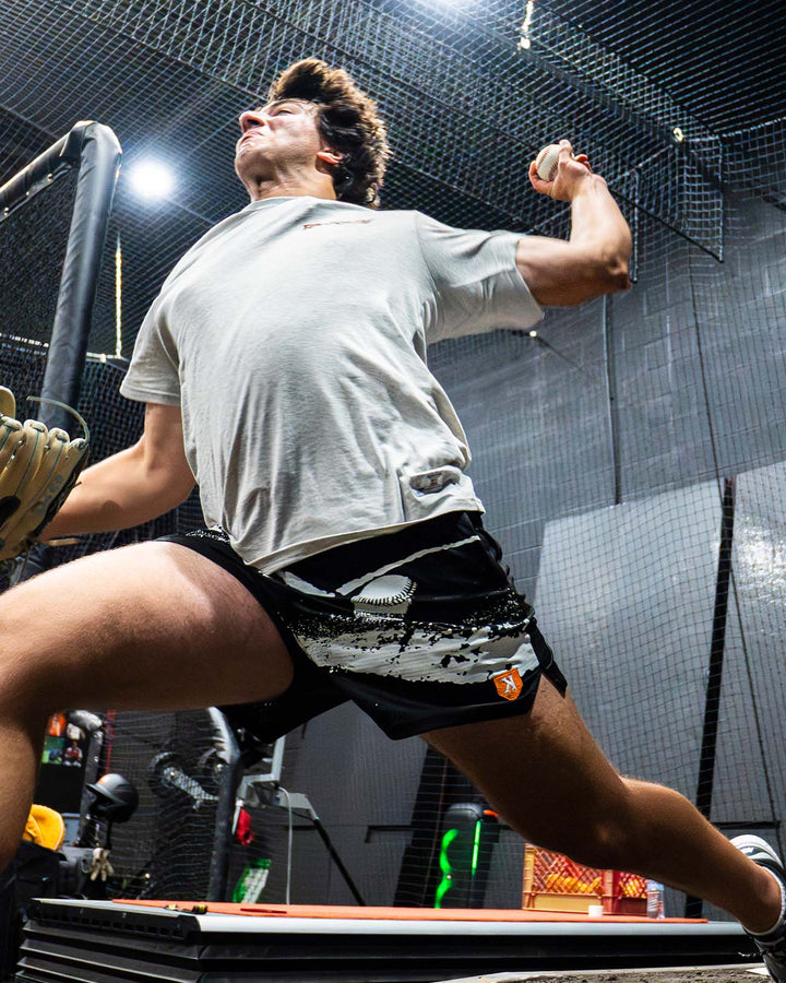 Pitchers Only Shorts PO Rake Mesh Shorts - Black