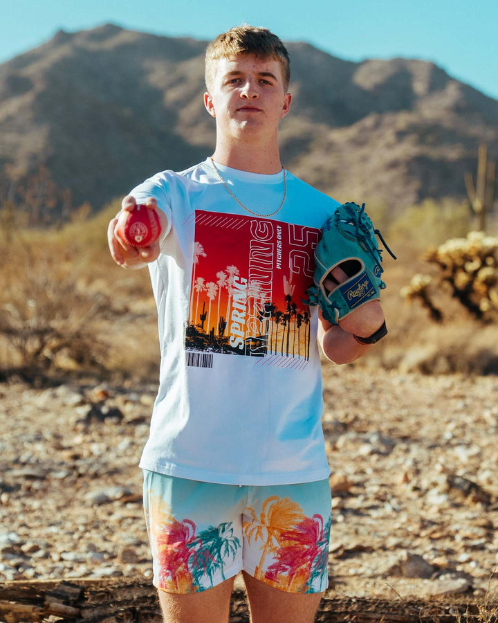 Pitchers Only Shorts Spring Training Sunrise Shorts