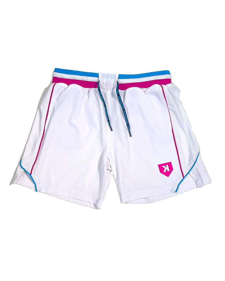 Pitchers Only Shorts White Vice City Shorts
