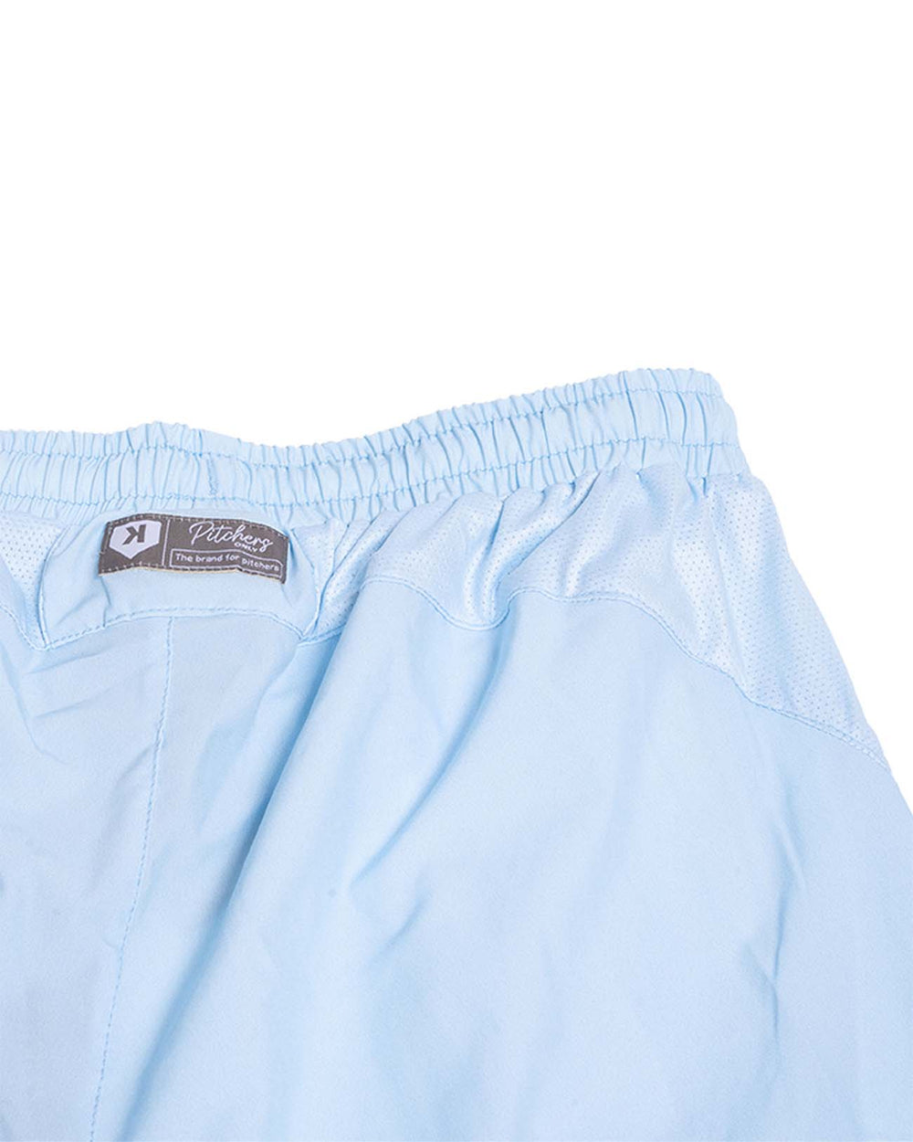 Pitchers Only Shorts Women's Softball Sky Blue Training Shorts