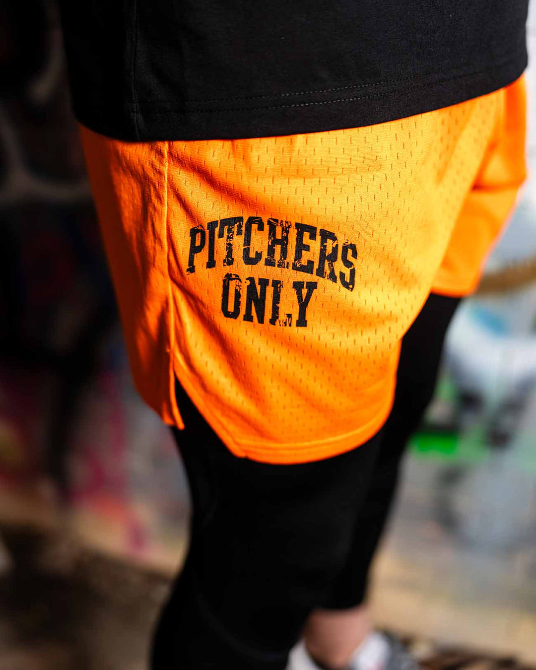 Pitchers Only Shorts Youth Black Ops Mesh Shorts