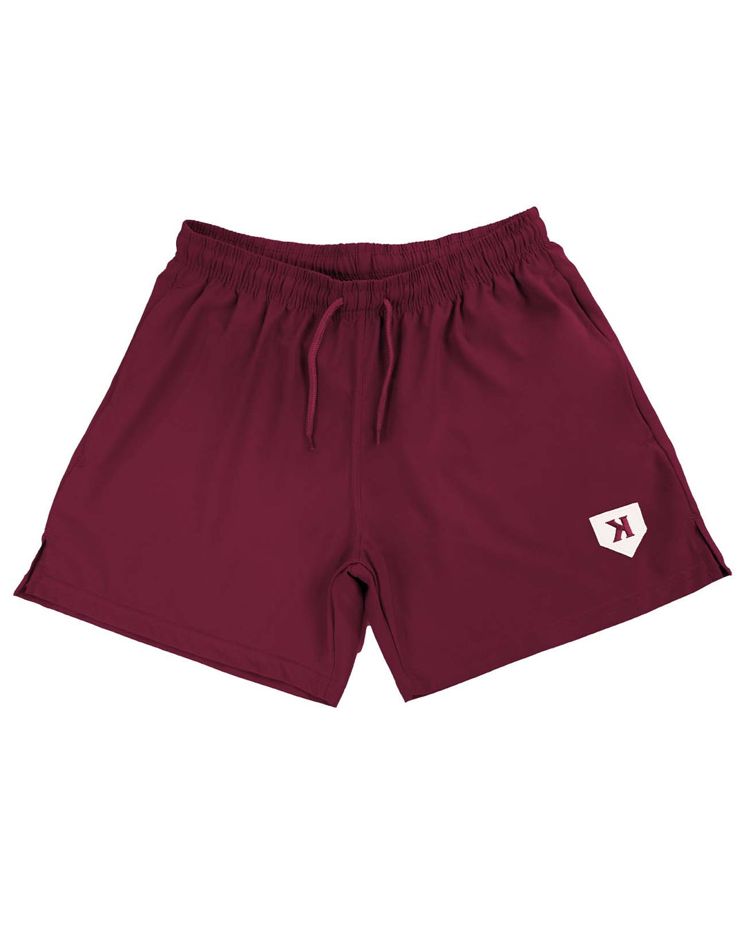 Pitchers Only Shorts YOUTH Burgundy Training Shorts