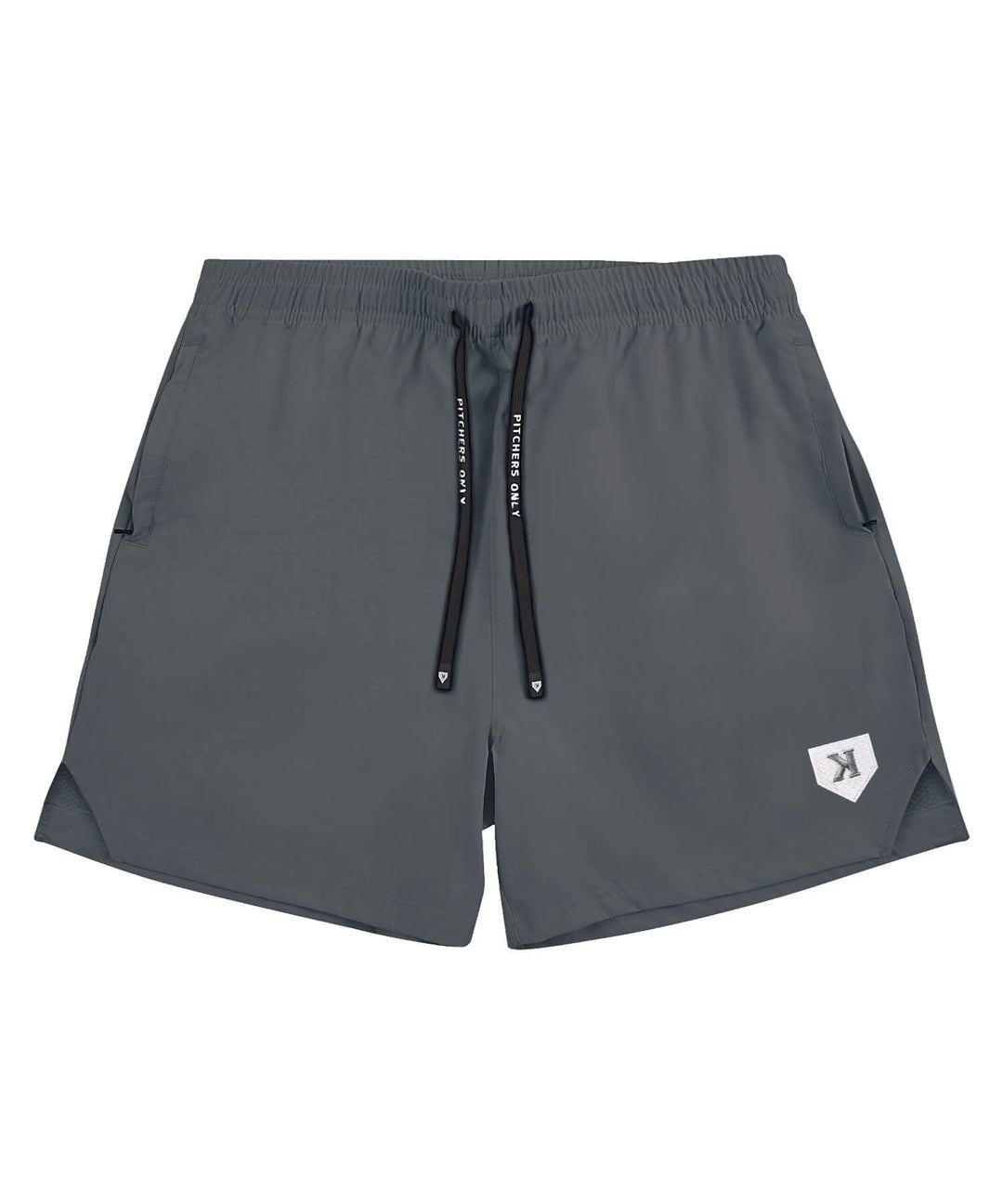 Pitchers Only Shorts Youth Charcoal Training Shorts