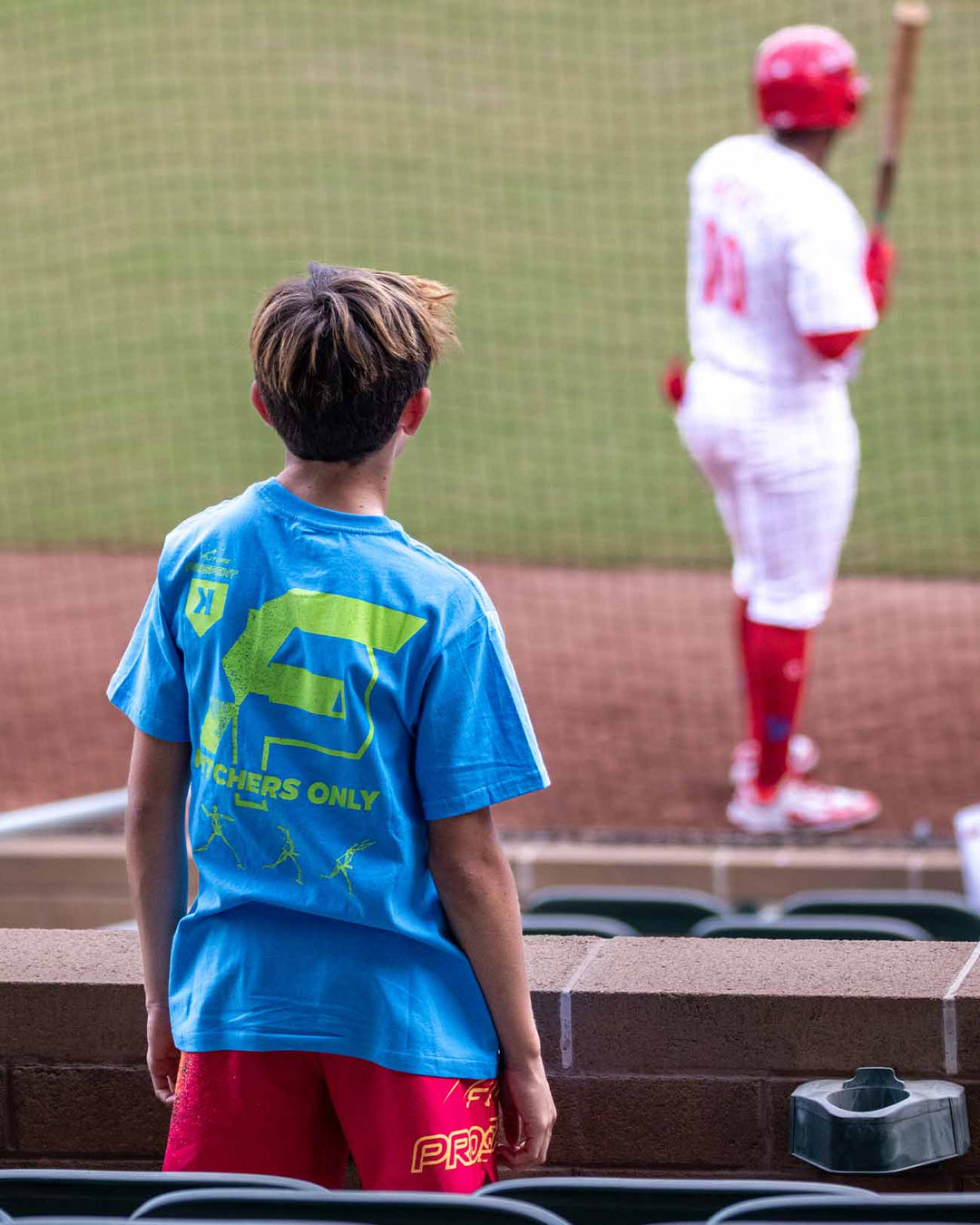 Pitchers Only Shorts YOUTH Future Prospects Training Shorts - Virtual Pink