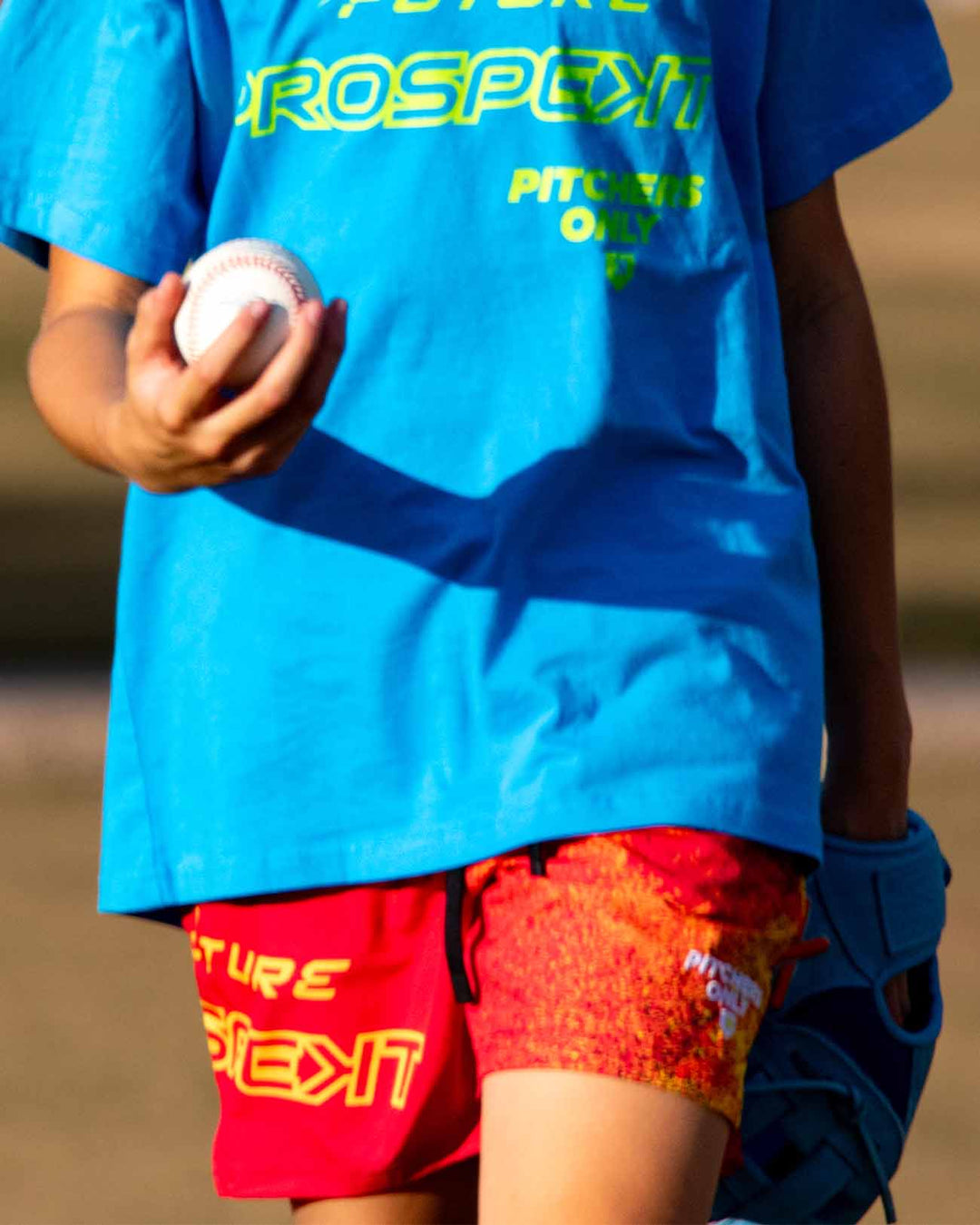 Pitchers Only Shorts YOUTH Future Prospects Training Shorts - Virtual Pink