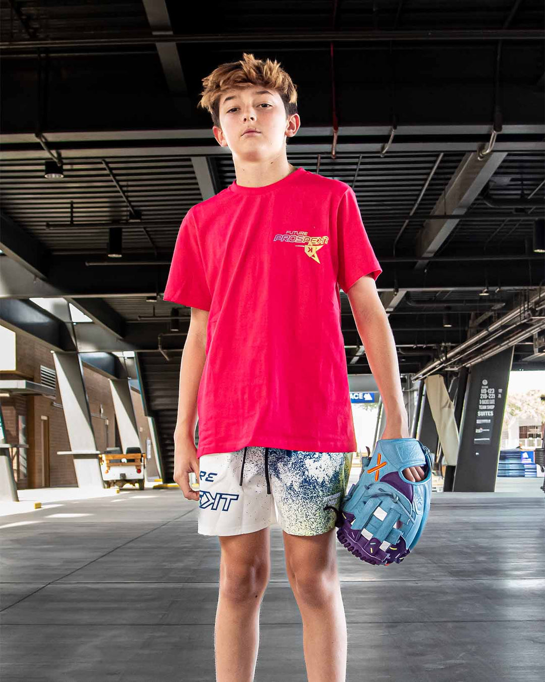 Pitchers Only Shorts YOUTH Future Prospects Training Shorts - White