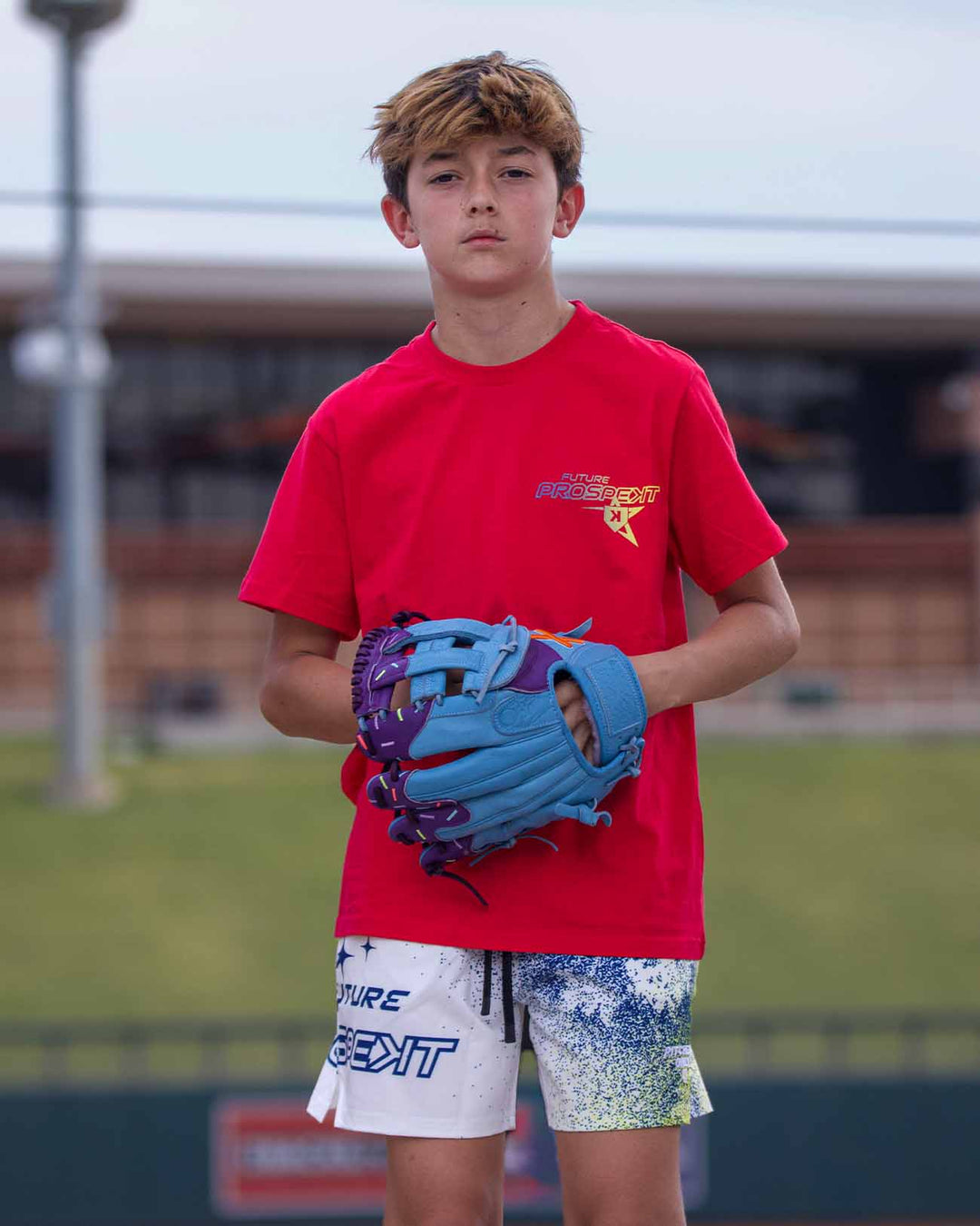 Pitchers Only Shorts YOUTH Future Prospects Training Shorts - White