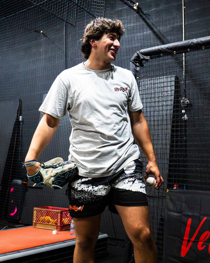 Pitchers Only Shorts YOUTH PO Rake Mesh Shorts - Black