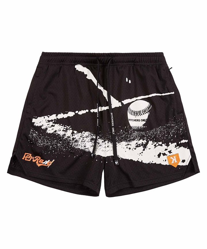 Pitchers Only Shorts YOUTH PO Rake Mesh Shorts - Black