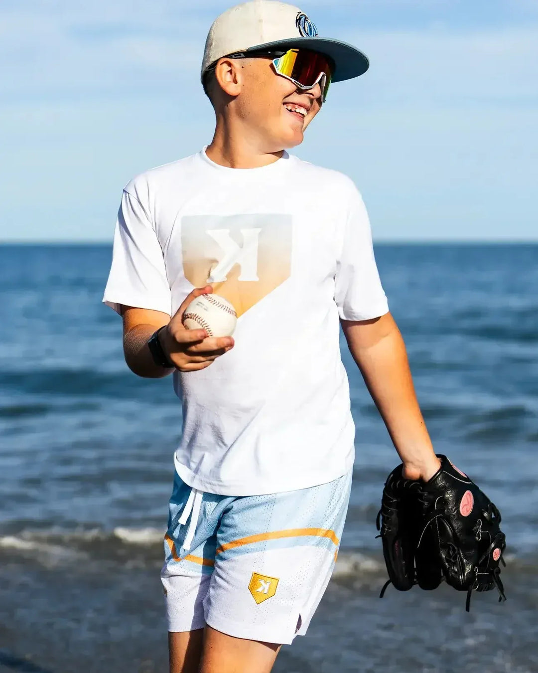 Pitchers Only Shorts Youth Tropic Mesh Shorts