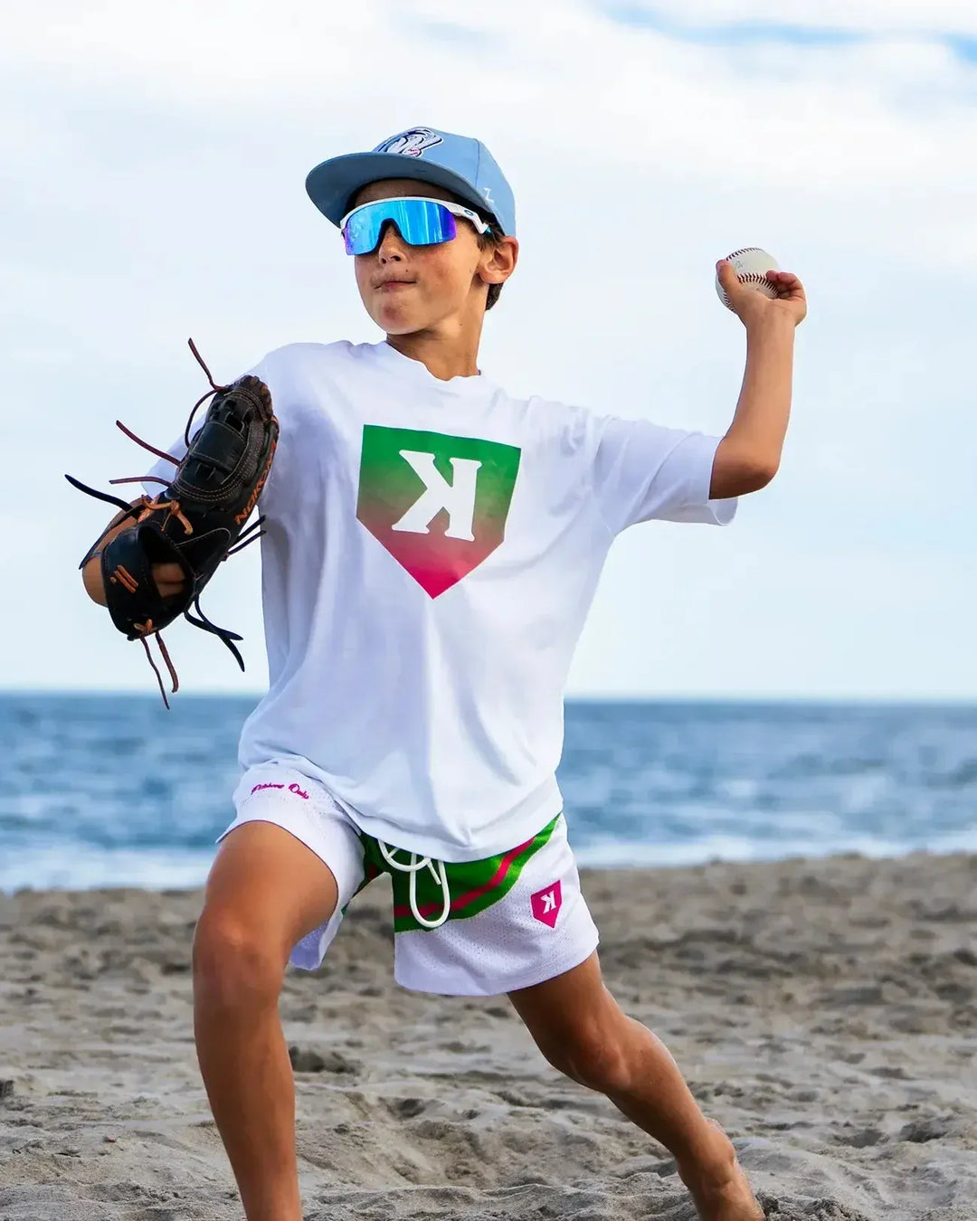 Pitchers Only Shorts YOUTH Watermelon Mesh Shorts