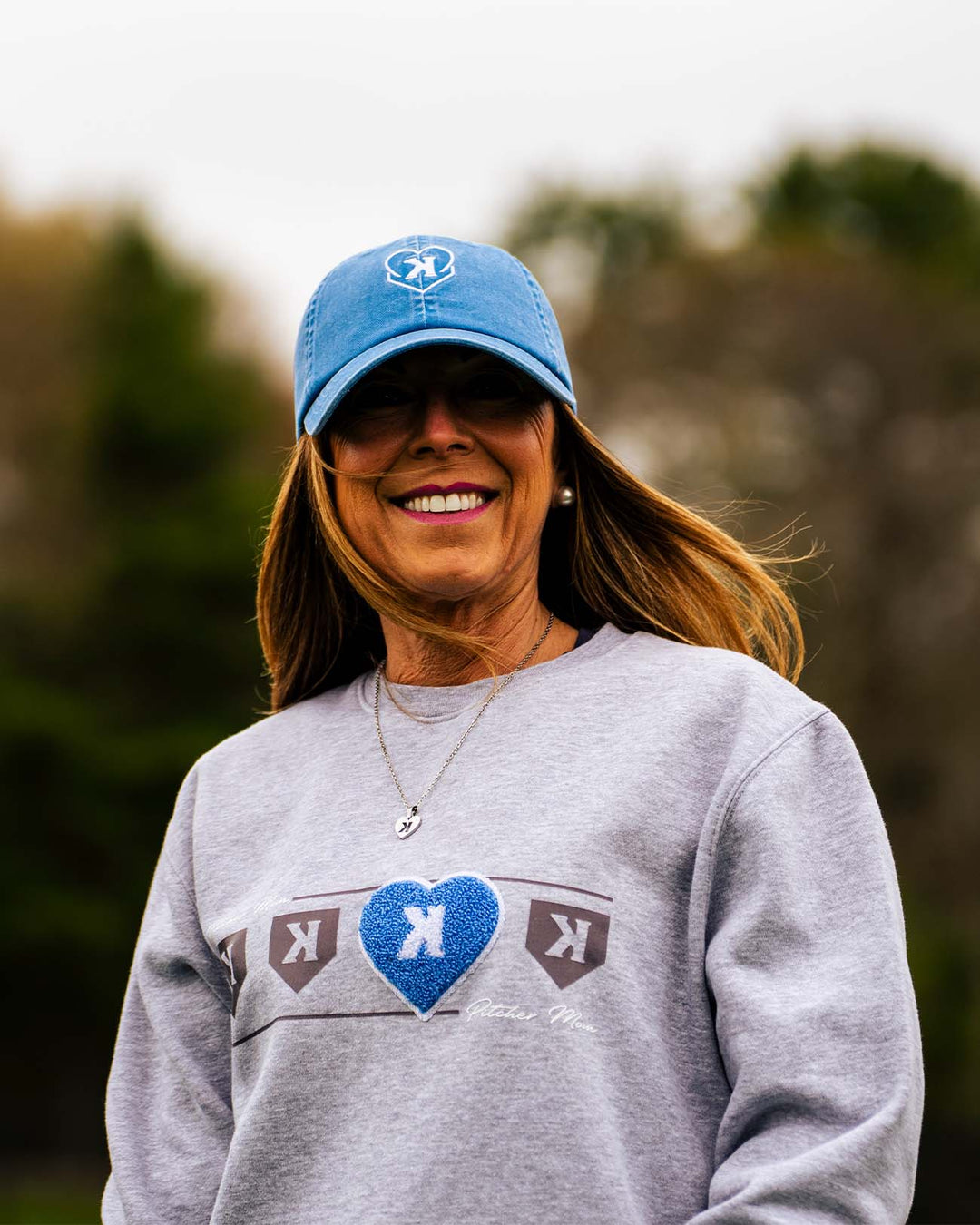 Pitchers Only sweatshirt Pitcher Mom Chenille Crewneck