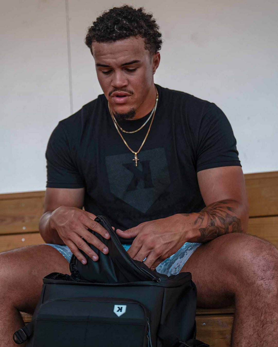 Pitchers Only T-Shirt Black on Black Tee