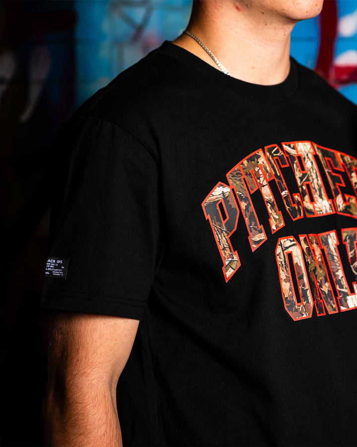 Pitchers Only T-Shirt Black Ops Camo Tee