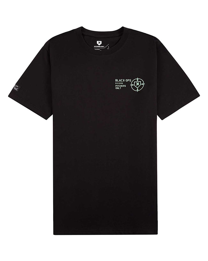 Pitchers Only T-Shirt Black Ops Radar Tee