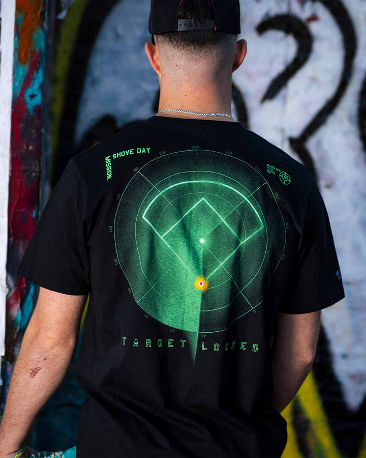 Pitchers Only T-Shirt Black Ops Radar Tee