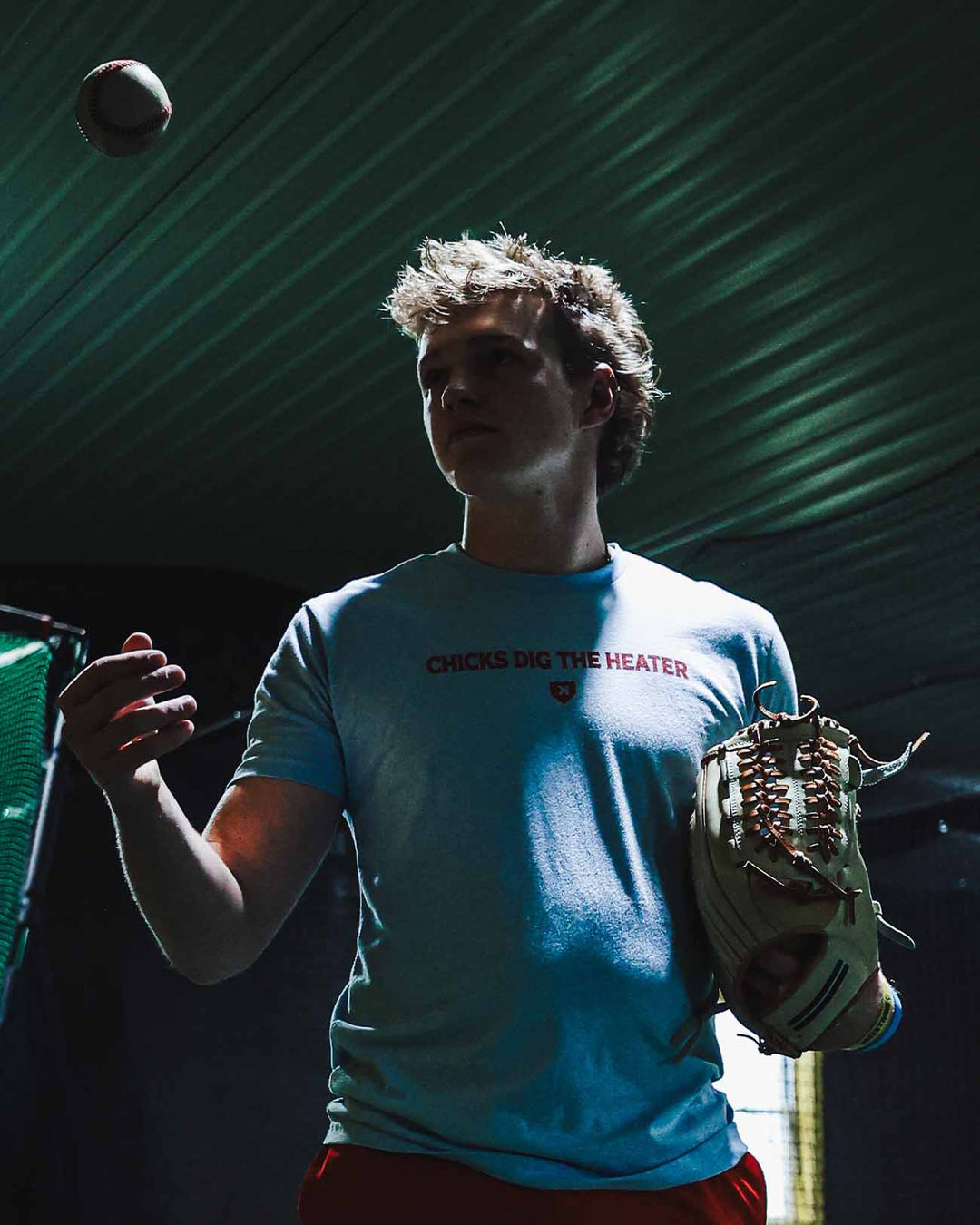 Pitchers Only T-Shirt Chicks Dig the Heater Tee