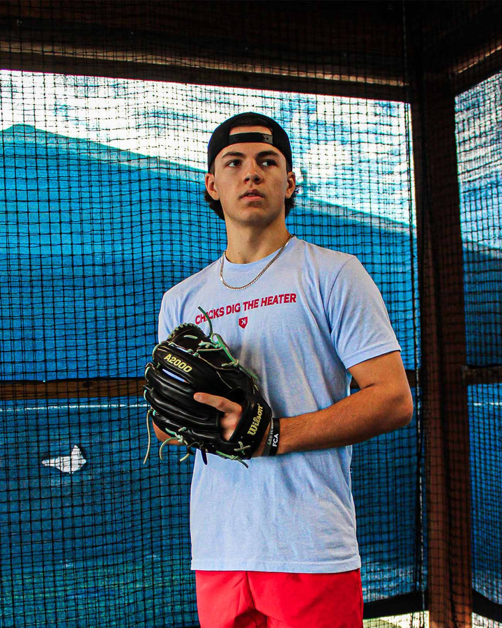 Pitchers Only T-Shirt Chicks Dig the Heater Tee