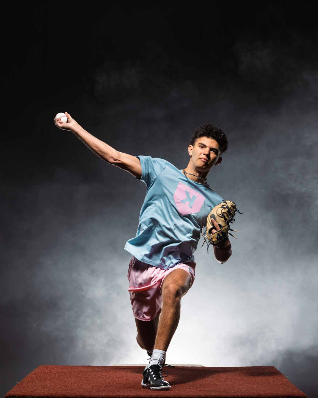 Pitchers Only T-Shirt Cotton Candy Blue Tee