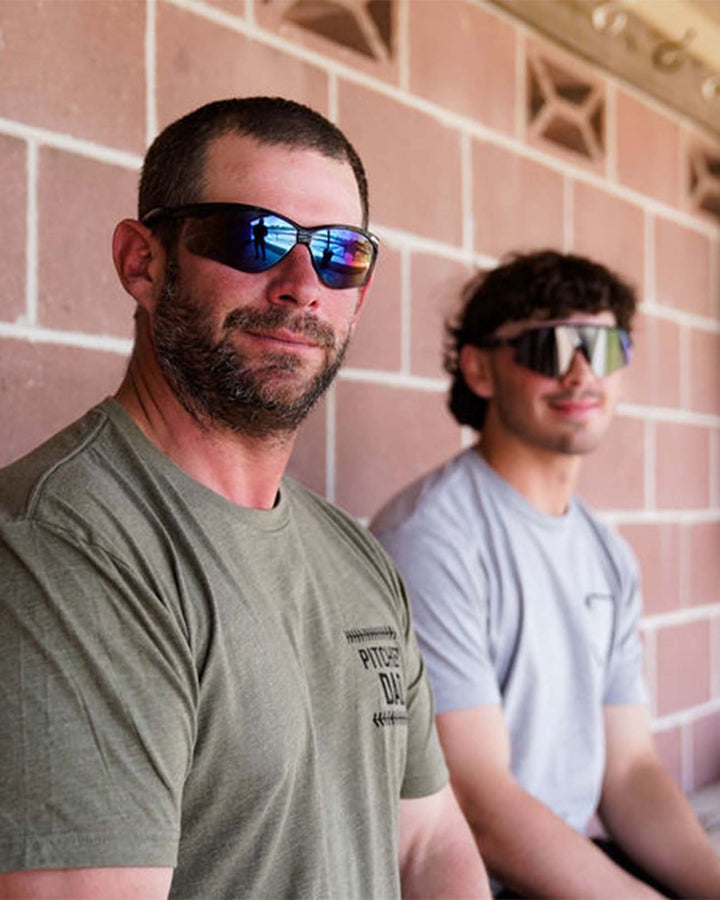 Pitchers Only T-Shirt Father & Son Throwing Partners Tee
