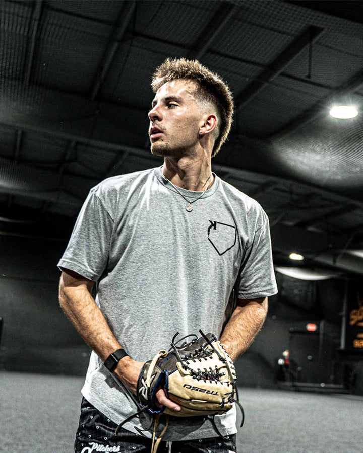 Pitchers Only T-Shirt Paint Corners Tee