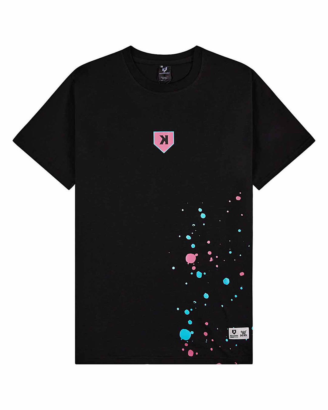 Pitchers Only T-Shirt Paint The Black Tee - Vice City