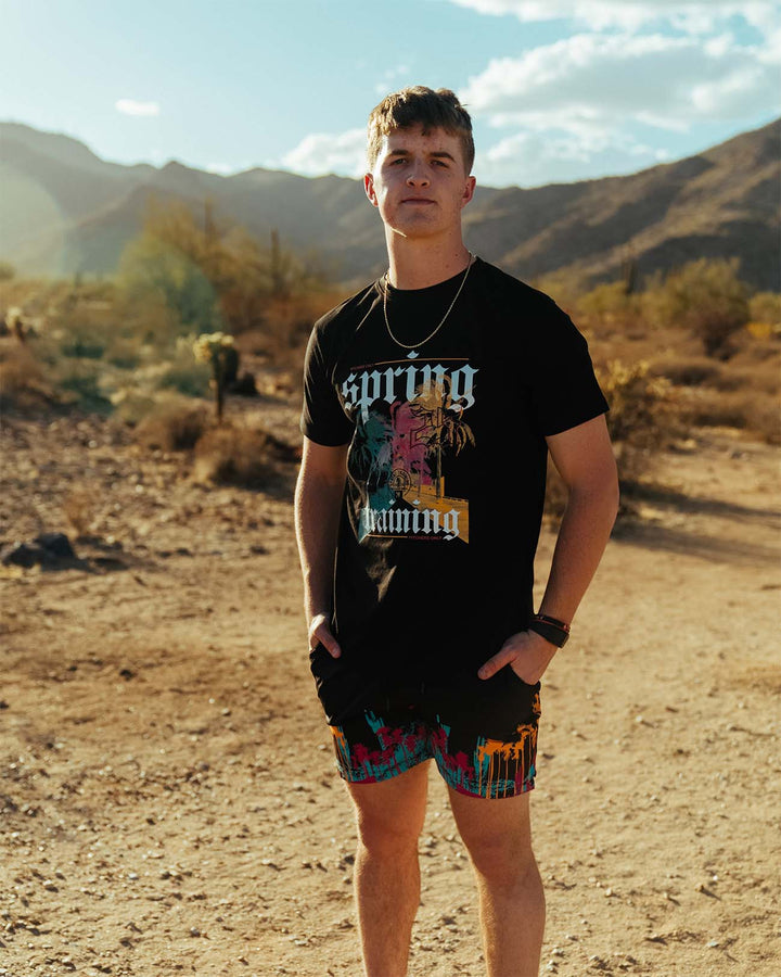 Pitchers Only T-Shirt Spring Training Sunset Tee