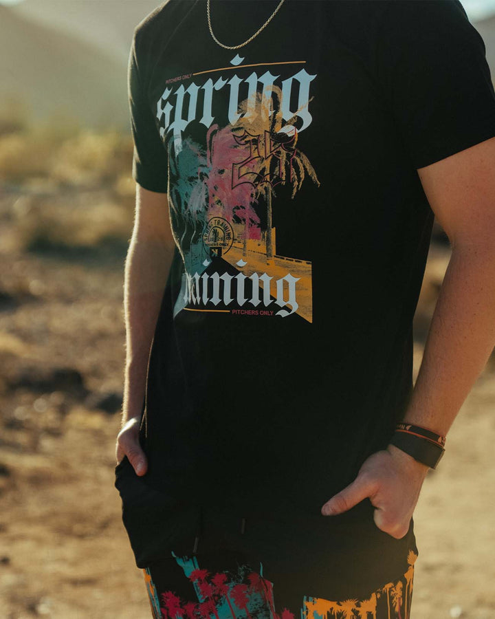 Pitchers Only T-Shirt Spring Training Sunset Tee