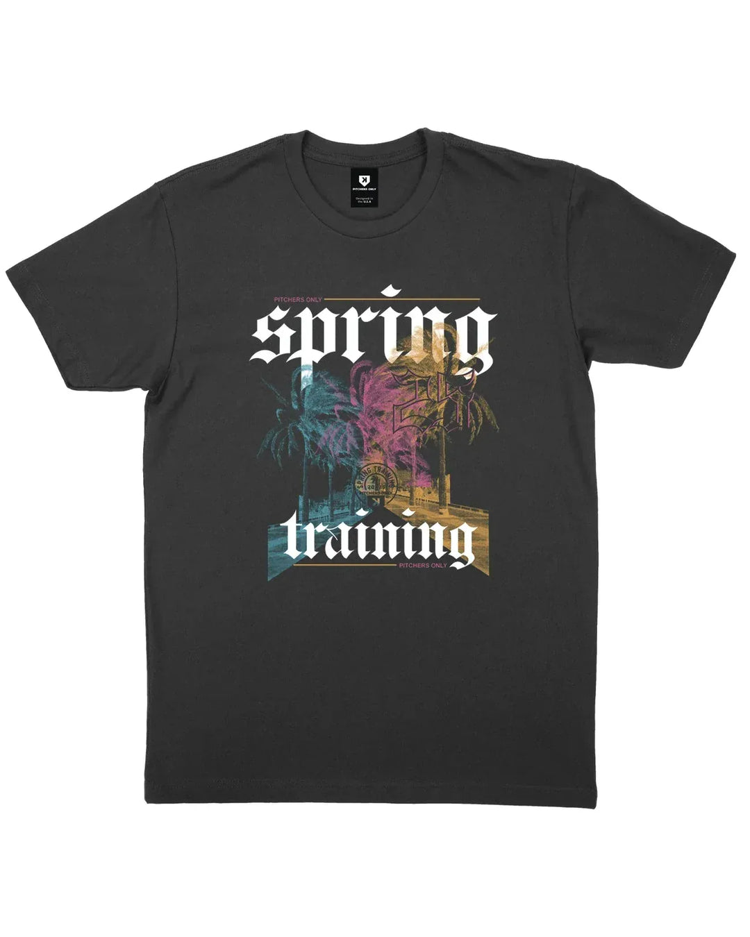 Pitchers Only T-Shirt Spring Training Sunset Tee