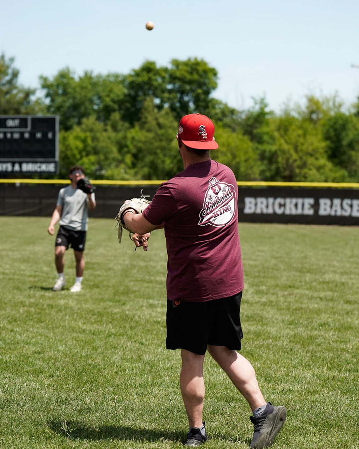 Pitchers Only T-Shirt Strikeout King Dad Tee