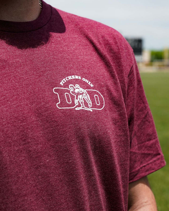 Pitchers Only T-Shirt Strikeout King Dad Tee