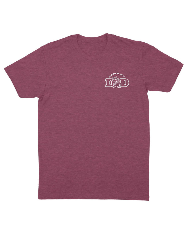 Pitchers Only T-Shirt Strikeout King Dad Tee