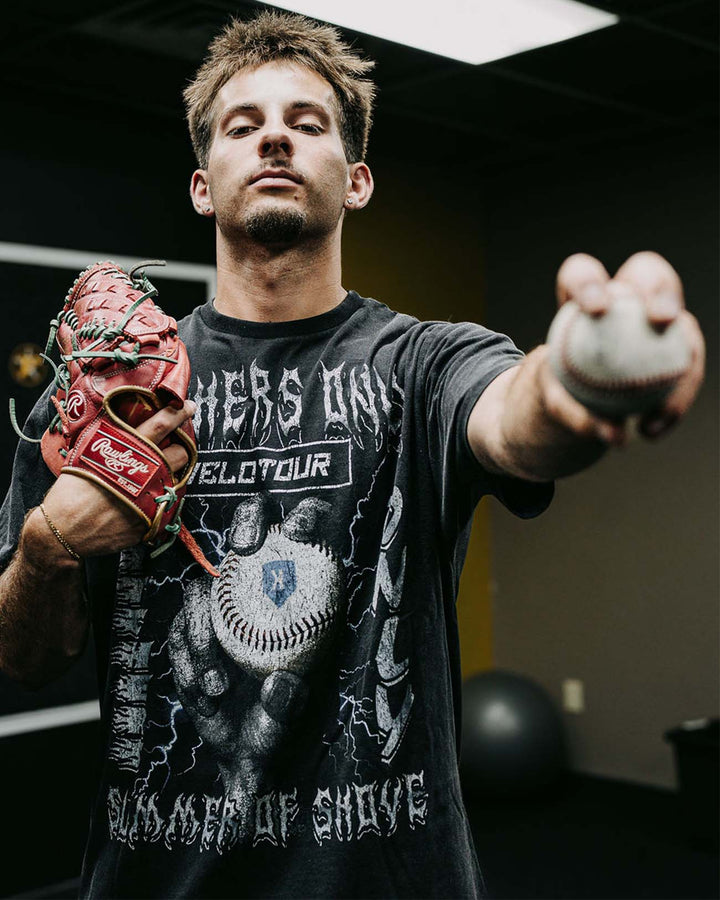 Pitchers Only T-Shirt Velo Tour '25 Tee