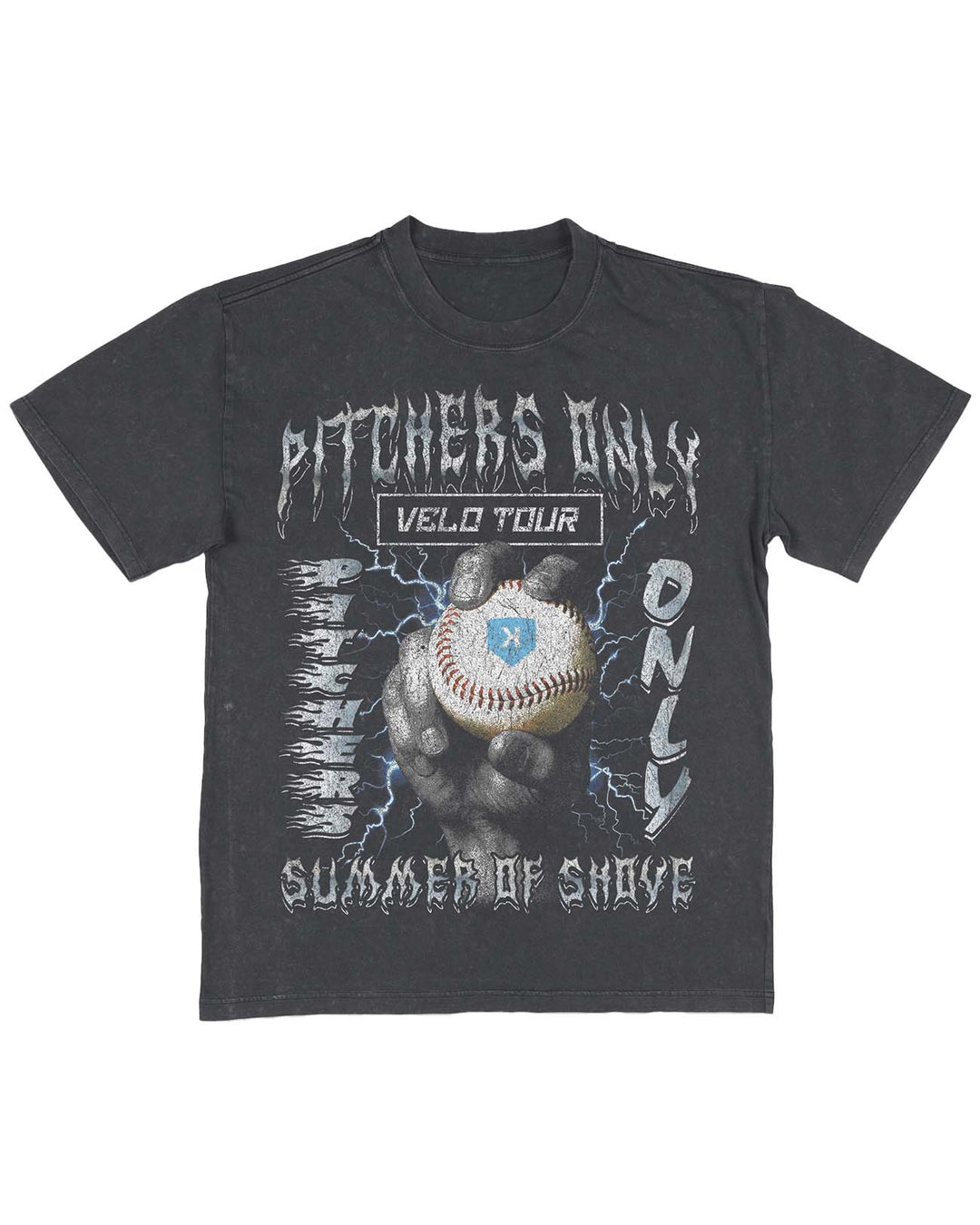 Pitchers Only T-Shirt Velo Tour '25 Tee