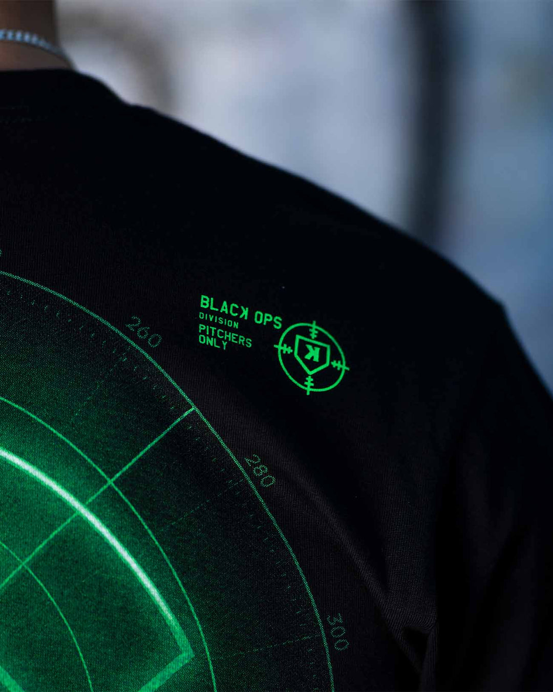 Pitchers Only T-Shirt YOUTH Black Ops Radar Tee