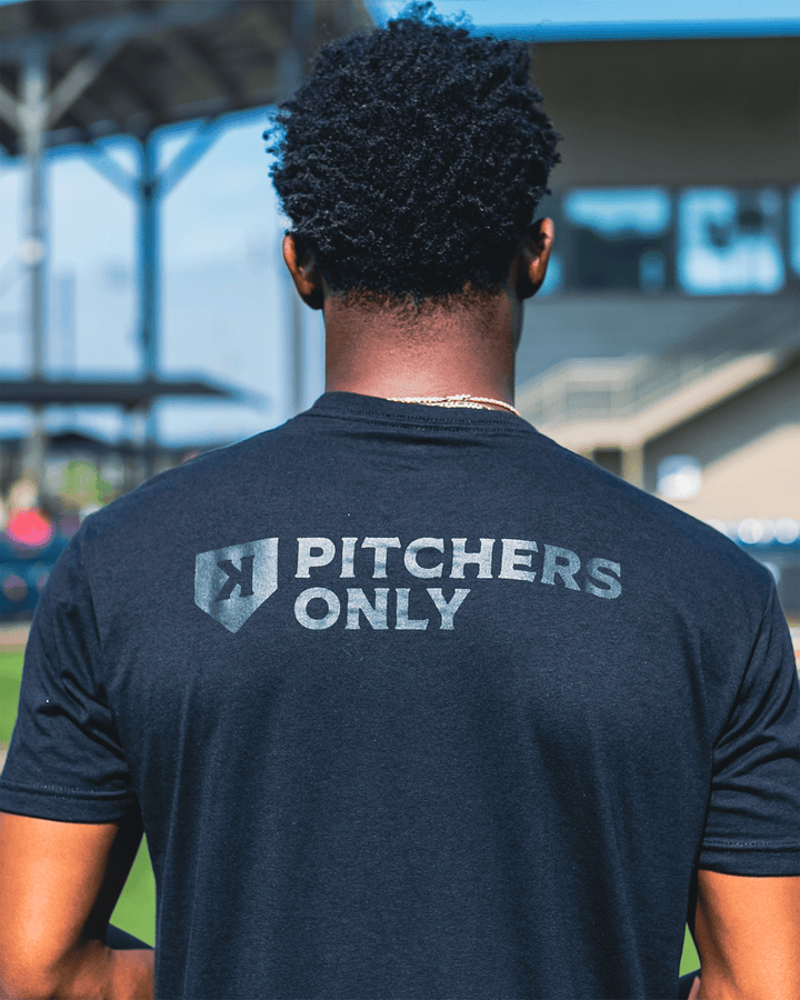 Pitchers Only T-Shirt YOUTH Blackout Tee
